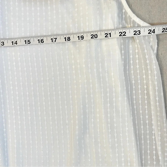 NWT Calvin Klein Cream Sleeveless Summer Top Size 1X - Picture 7 of 8